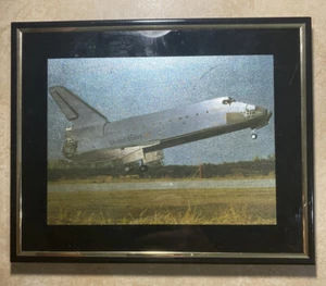 NASA Space Shuttle Discovery quadro incorniciato - metallizzato - Foto 1 di 4