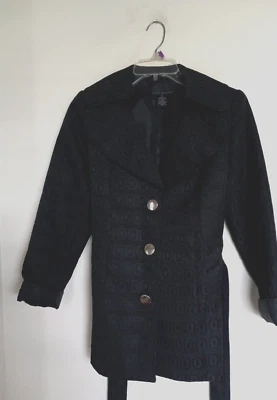 Elena Solano Women's Size S Black Long Sleeve Blazer Jacket - Image 1 of 4