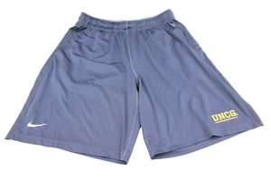 Nike Dri-Fit UNCG Spartans Navy Basketball Shorts Men's LARGE (Minor Damage) - Picture 1 of 9