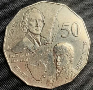 50 Cents Australia 1998 - Discovery of Bass Strait - Picture 1 of 2