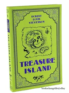 TREASURE ISLAND by Robert Louis Stevenson Soft Faux Leather Classic book *New* - Picture 1 of 1
