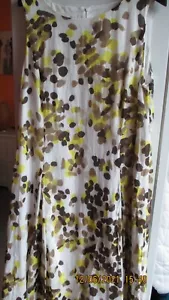 kleid sommerkleid von Marc Aurel in gr 42 - 44 sehr leicht mit seidenanteil - Bild 1 von 10