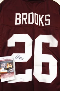 Maglia firmata Kennedy Brooks #26 OK Sooners JSA WPP certificata con certificato di autenticità (2021) - Foto 1 di 12