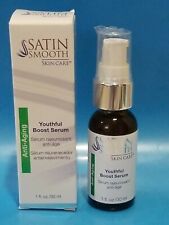 1 × SATIN SMOOTH Skin Care Anti-Aging Youthful Boost Serum• 1 fl oz NEW & SEALED