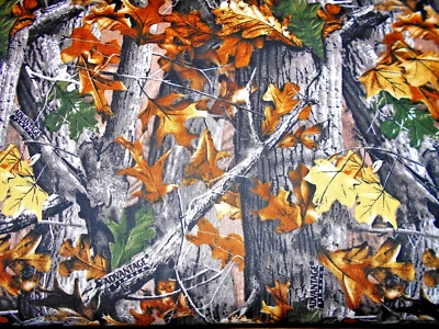 REAL TREE  FOREST CAMO SOLD BY THE YARD - Image 1 of 2