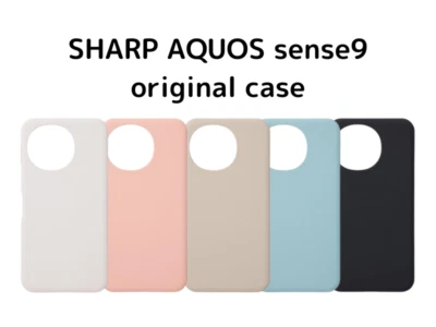 SHARP AQUOS sense9 SH-M29 Original Case BLACK Smartphone Case JAPAN NEW 2024 - Image 1 of 4