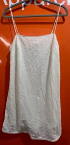 H&M White Sequin Dress, Size Medium, New With Tag. /B42/12065 - Picture 1 of 3