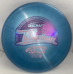 Discraft Titanium Zone Gorgeous BluePurple With Magenta & Pink 173-74Gs New - Picture 1 of 5