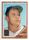 1996 Topps Mantle Commemorative #12 Mickey Mantle 1962 Topps New York Yankees