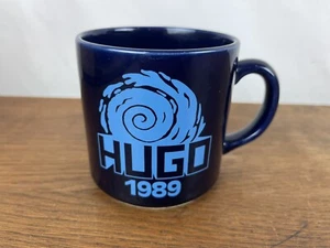 Vintage 1989 HUGO Hurricane Souvenir Coffee Cup Mug - Picture 1 of 5