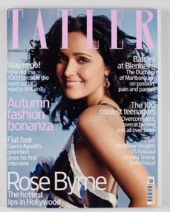 ROSE BYRNE IVANKA TRUMP MATTHEW VAUGHN VS NAIPAL BELLA FREUD UK Tatler magazine - Picture 1 of 1