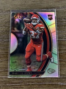 2017 Panini Select - Concourse Kareem Hunt #68 Silver Prizm (RC) - Bild 1 von 2