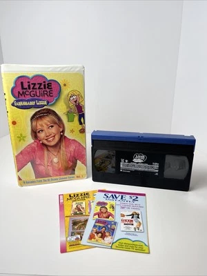 Lizzie McGuire Fashionably Lizzie (VHS 2003 Release) Clamshell W/ Inserts Foto 1 de 4