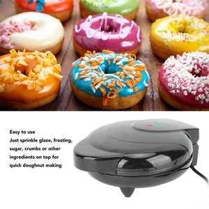 Donut Maker Easy Release Double Sided Heating Prevent Stick Portable M 10513 CS - Picture 1 of 12