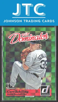 2014 Donruss Curt Schilling Elite Dominator Series 1 Boston Red Sox #/999 - Image 1 of 2