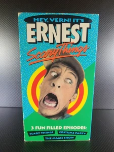 Hey, Vern!  It's Ernest Scary Things (VHS, 1992) Vintage Rare! Jim Varney - Picture 1 of 5