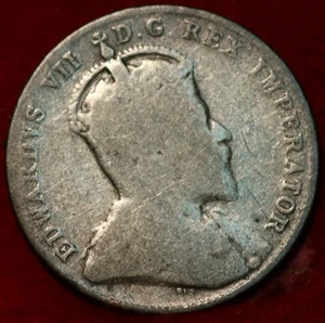 1907 Canada 10 Cents Silver Foreign Coin - Picture 1 of 2
