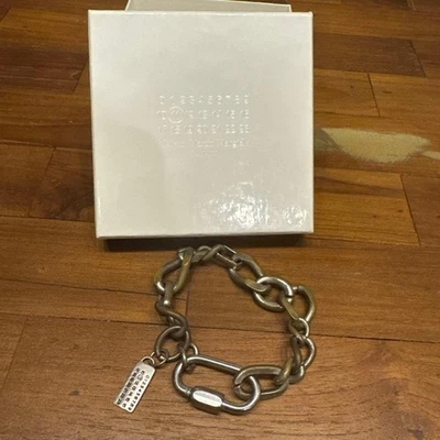 Braccialetti ID Maison Martin Margiela argento taglia unica - Immagine 1 di 3