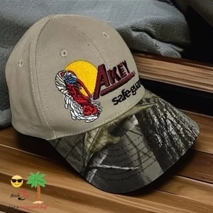 AKEY safe-gaurd Embroidered Turkey Gobbler Hat Hunt Farm Snapback Camo NWOT's - Picture 1 of 8