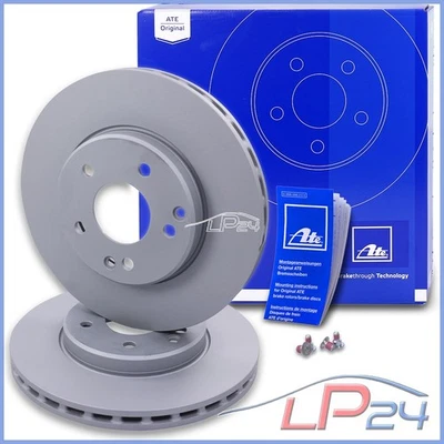 2x ATE DISQUE DE FREIN AVANT VENTILÉ Ø 288 MM POUR MERCEDES CLASSE C W203 CL203 - Photo 1/4