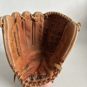 Wilson Baseball Handschuh Linkshand Throw LHT A2126 George Brett Signature Modell -34 - Bild 1 von 7
