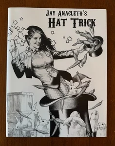 Jay Anacleto's Hat Trick Sketchbook (2010) SDCC - X-Men - Vampirella - Hulk - Picture 1 of 3