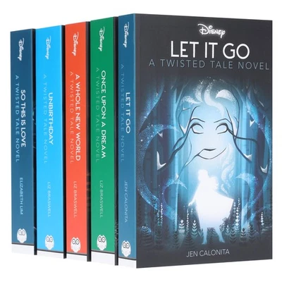 Disney Twisted Tales Series 5 Books Collection Set - Ages 9+ - Paperback - Image 1 of 4