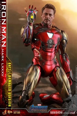 Iron Man Mark LXXXV Battle Damaged MMS543-D33 Hot Toys 1/6 Scale 904923 - Image 1 of 4