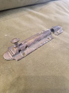 Victorian Brass door lock with keep good condition & patina. - Picture 1 of 6