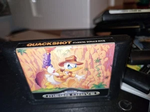 Donald Sega Mega Drive QUACK SHOT Game - Picture 1 of 3