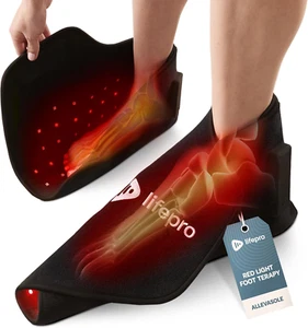 Terapia de luz roja envoltura para pies y tobillos, cómoda y portátil, talla única-a - Imagen 1 de 12