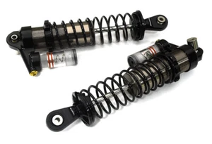 Grey Billet Machined Upgrade Piggyback Shocks Pair for Axial SCX6 Crawler - Picture 1 of 1