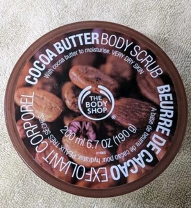 The Body Shop COCOA BUTTER  BEURRE DE CACAO  Body  Scrub 7.8 Oz See Pictures - Picture 1 of 7
