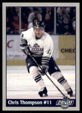 1995-96 Seattle Thunderbirds Team Issue Chris Thompson Seattle Thunderbirds #11