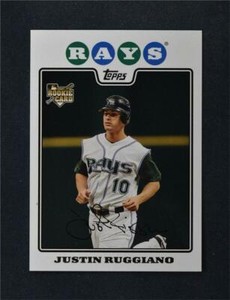 2008 Topps #289 Justin Ruggiano RC - NM-MT
