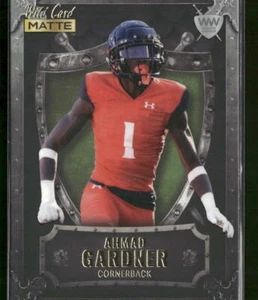 Wild Card 2022 mate #WW-1 Ahmad Gardner Weekend Warrior plateado/negro/verde - Imagen 1 de 2