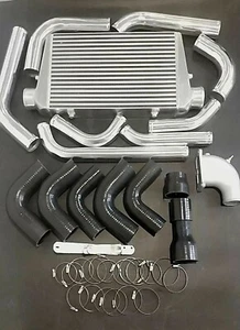 Front Mount Intercooler Kit for Toyota Landcruiser 80 series 1HDT HDJ80 Turbo - Picture 1 of 2