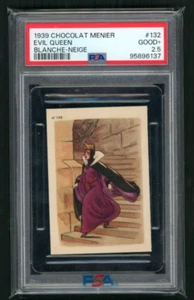 1939 Evil Queen Card PSA 2.5 – Disney’s 1st Feature Film Villain – Pop 1 – Rare - Picture 1 of 2