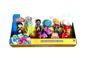NEW Dino Ranch - Dino Ranchers Pack Play Set Jon, Min, Miguel, Fences 13 Pieces - Picture 1 of 3