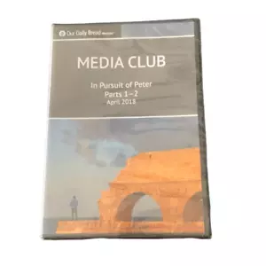 NEW DVD Our Daily Bread Media Club Pursuit of Peter Parts 1-2 April 2018 - Picture 1 of 5