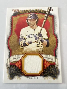 Topps Allen & Ginter 2024 - Reliquias #AGR-CY Christian Yelich (MEM) - Imagen 1 de 2