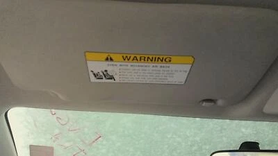15 MITSUBISHI MIRAGE Sun Visor Driver Sidegray - Image 1 of 2