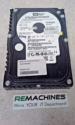 WD Raptor WD1600ADFD-60NLR1 160GB SATA 10000 RPM HDD TESTED! FREE SHIPPING! - Image 1 of 3