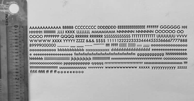 PATRICK REAGH TYPE New Letterpress Type - 12 Pt. Futura Medium