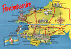 D109334 Pembrokeshire. Pembrokeshire Eye Postcards. Haven Colourprint