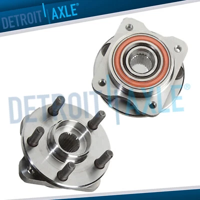 Pair Front Left Right Side Wheel Bearing Hubs Assembly for Grand Caravan Voyager - Image 1 of 4