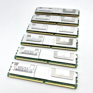 HP 6GB Kit (6x1GB) PC2-5300F ECC Registered Server RAM Memory 398706-051 - Picture 1 of 10