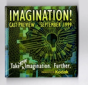 Disney Imagination Cast Preview September 1999 Button - Bild 1 von 1