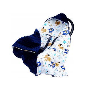 Universale Einschlagdecke Fußsack für Babyschale Autokindersitz Buggy 90x90cm - Bild 1 von 4