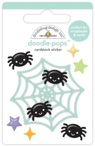 PEGATINAS 3D DOODLEBUG DOODLE-POPS - ARAÑAS - 2,5"" x 3,75"" SEGURO ÁLBUM DE RECORTES - Imagen 1 de 1